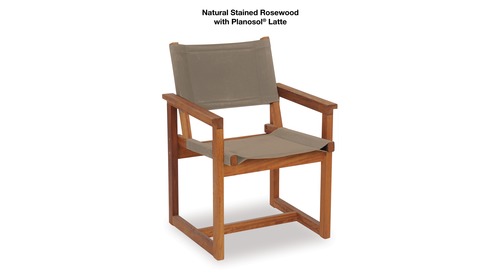 E2 Outdoor Chair - Rosewood Natural